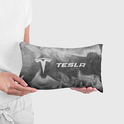 Подушка-антистресс Tesla - grey gradient по-горизонтали, цвет: 3D-принт — фото 2
