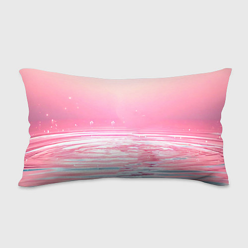Подушка-антистресс Гусь на розовом озере / 3D-принт – фото 2