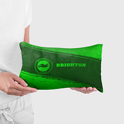 Подушка-антистресс Brighton - green gradient по-горизонтали, цвет: 3D-принт — фото 2