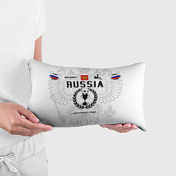 Подушка-антистресс Футбольная форма Россия с номером 10, цвет: 3D-принт — фото 2