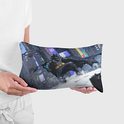 Подушка-антистресс Бэтмен на снегу, цвет: 3D-принт — фото 2