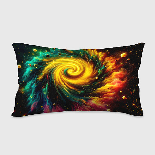 Подушка-антистресс Neon space - ai art fantasy / 3D-принт – фото 2