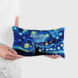 Подушка-антистресс Все дуреют с этой красоты особенно коты, цвет: 3D-принт — фото 2