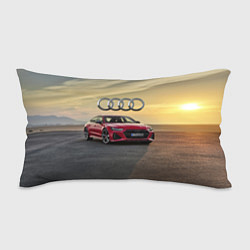 Подушка-антистресс Audi RS 7 на закате солнца