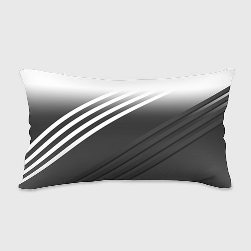 Подушка-антистресс Россия герб и полосы серый / 3D-принт – фото 2