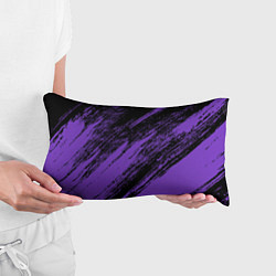 Подушка-антистресс The color is purple and black, цвет: 3D-принт — фото 2