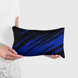 Подушка-антистресс The color is black and blue, цвет: 3D-принт — фото 2