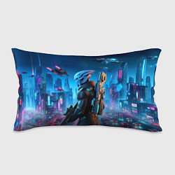 Подушка-антистресс Mass Effect - neon glow fantastic