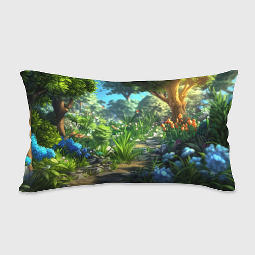 Подушка-антистресс Единорожка в дневном лесу / 3D-принт – фото 2