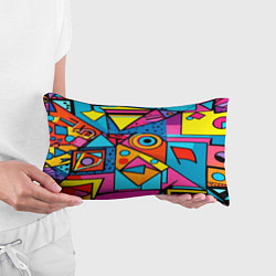 Подушка-антистресс Кислая геометрия, цвет: 3D-принт — фото 2