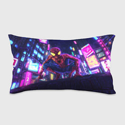 Подушка-антистресс Человек паук с желтыми глазами