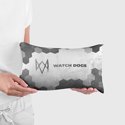 Подушка-антистресс Watch Dogs - white gradient по-горизонтали, цвет: 3D-принт — фото 2