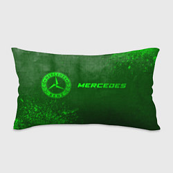 Подушка-антистресс Mercedes - green gradient по-горизонтали, цвет: 3D-принт