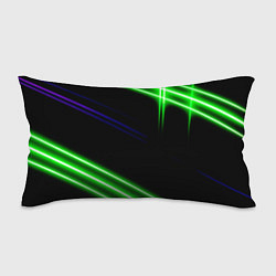 Подушка-антистресс Green pink purple line