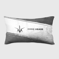 Подушка-антистресс Code Geass - white gradient по-горизонтали, цвет: 3D-принт