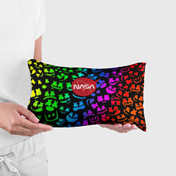 Подушка-антистресс Marshmello x NASA gradient, цвет: 3D-принт — фото 2