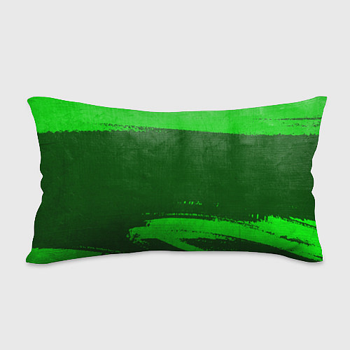 Подушка-антистресс Deep Purple - green gradient по-горизонтали / 3D-принт – фото 2
