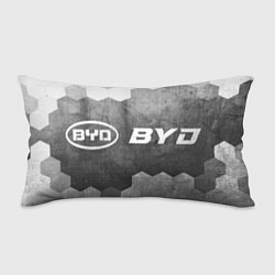 Подушка-антистресс BYD - grey gradient по-горизонтали, цвет: 3D-принт