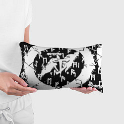 Подушка-антистресс Doom символы краски, цвет: 3D-принт — фото 2