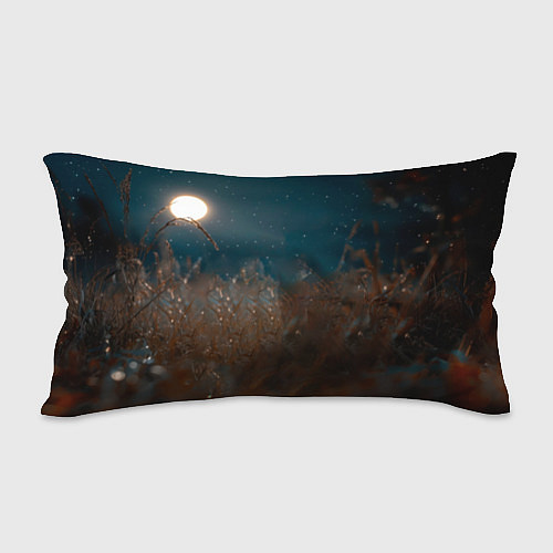 Подушка-антистресс Юрий Хой на фоне луны / 3D-принт – фото 2
