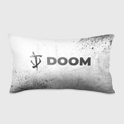 Подушка-антистресс Doom - white gradient по-горизонтали, цвет: 3D-принт