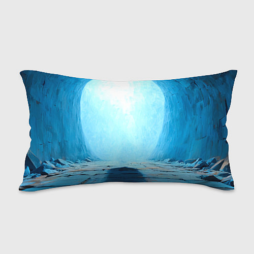 Подушка-антистресс Боксерская груша на синем / 3D-принт – фото 2