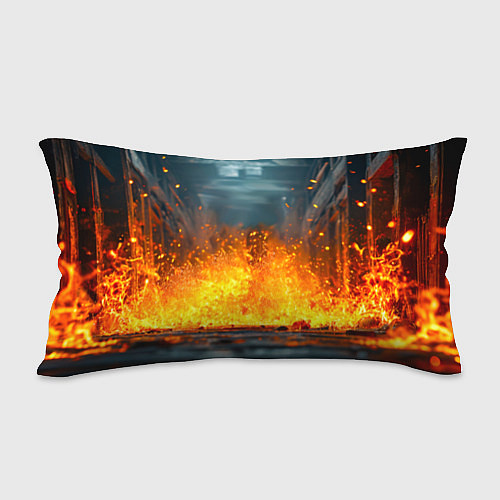 Подушка-антистресс Боксерская груша в огне / 3D-принт – фото 2