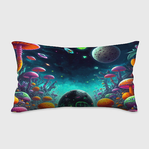 Подушка-антистресс Рик и Морти на планете сказочных грибов / 3D-принт – фото 2