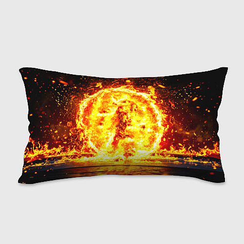 Подушка-антистресс Джиу-джитсу в огне / 3D-принт – фото 2