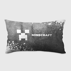 Подушка-антистресс Minecraft - grey gradient по-горизонтали, цвет: 3D-принт