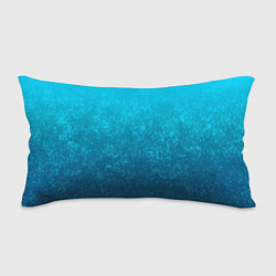Подушка-антистресс Лазурный голубой текстурный градиент, цвет: 3D-принт