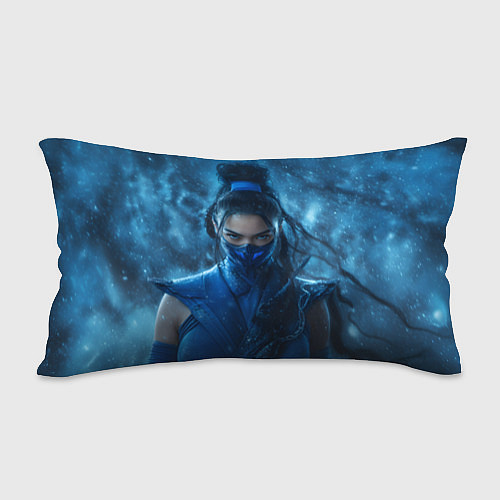 Подушка-антистресс Китана в классическом костюме МК / 3D-принт – фото 2