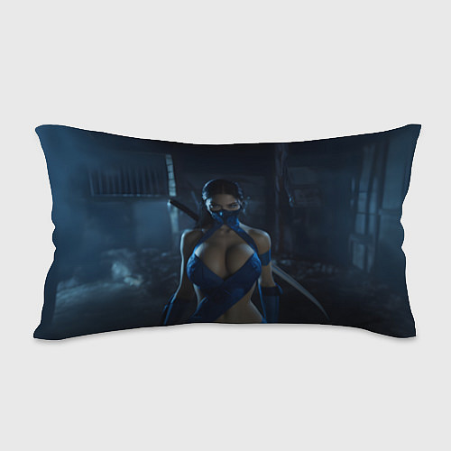 Подушка-антистресс Мортал комбат - боец Китана / 3D-принт – фото 2