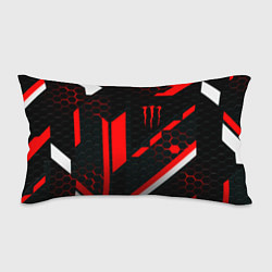 Подушка-антистресс Monster energy sport geometry, цвет: 3D-принт