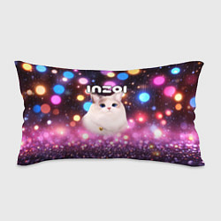 Подушка-антистресс Inzoi кошечка и логотип