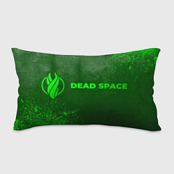 Подушка-антистресс Dead Space - green gradient по-горизонтали, цвет: 3D-принт