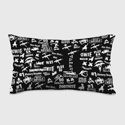 Подушка-антистресс Черно белые логотипы игр, цвет: 3D-принт