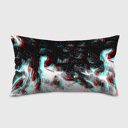 Подушка-антистресс Monster energy огонь глитч / 3D-принт – фото 2