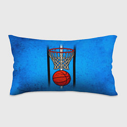 Подушка-антистресс Кольцо с баскетбольным мячом на синем