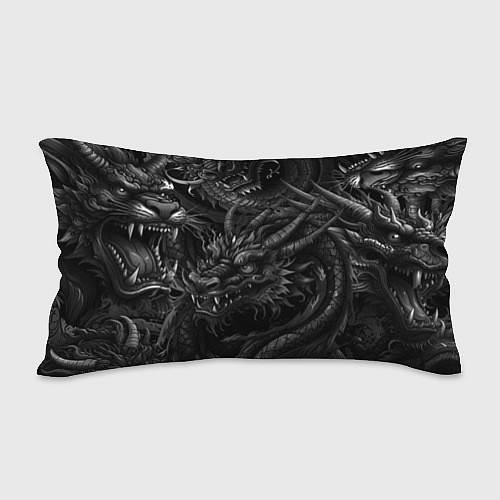 Подушка-антистресс Японский дракон татуировка / 3D-принт – фото 2