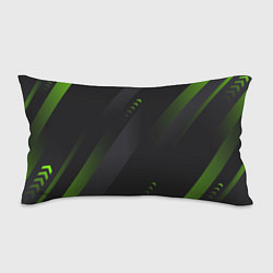 Подушка-антистресс Color black green