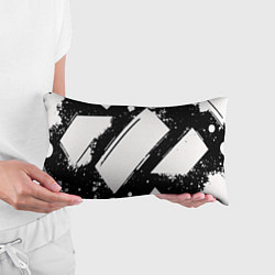 Подушка-антистресс Color black white, цвет: 3D-принт — фото 2