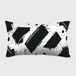 Подушка-антистресс Color black white