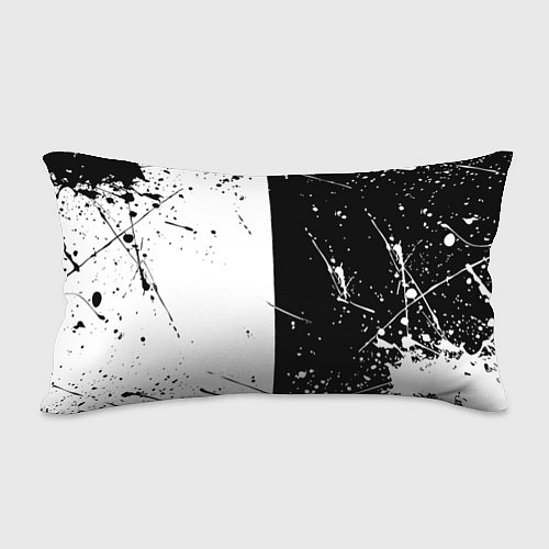 Подушка-антистресс Rainbow six черно белые краски / 3D-принт – фото 2