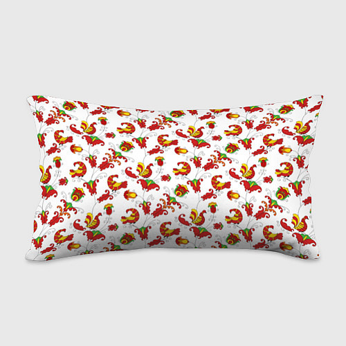 Подушка-антистресс Русский народный орнамент в стиле росписей Северно / 3D-принт – фото 2