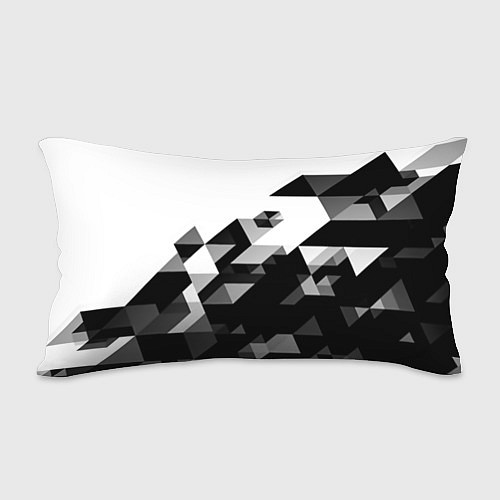 Подушка-антистресс Juventus geometry black / 3D-принт – фото 2