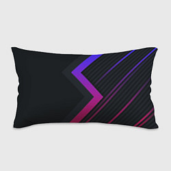 Подушка-антистресс Color black line, цвет: 3D-принт