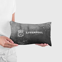 Подушка-антистресс Liverpool - grey gradient по-горизонтали, цвет: 3D-принт — фото 2