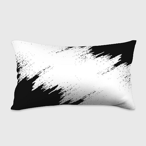 Подушка-антистресс Juventus черно белые краски / 3D-принт – фото 2