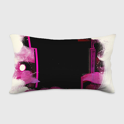 Подушка-антистресс Барбер киберпанк / 3D-принт – фото 2